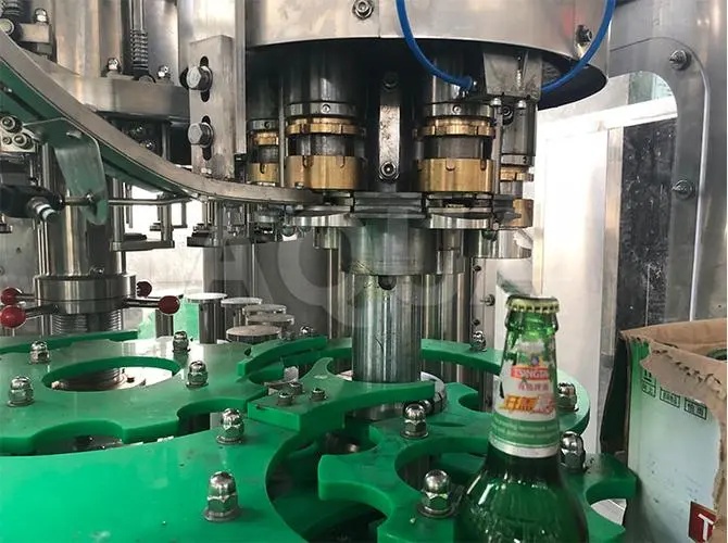 啤酒瓶灌裝機是如何工作的？